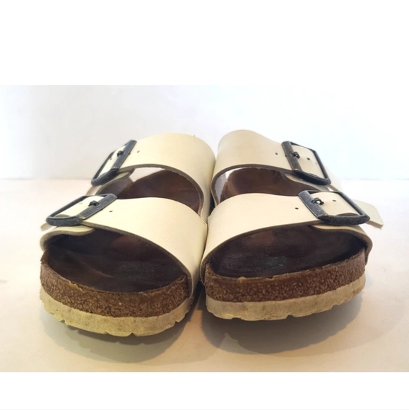 Birkenstock Arizone Birko-Flor Womens Slip On Sandals EUR 38 US 7 - Picture 5 of 10